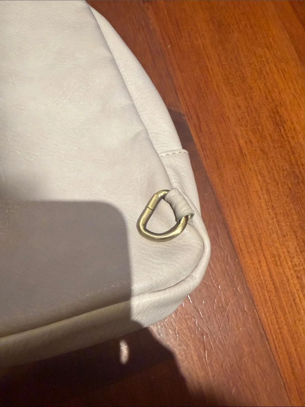 Antik Kraft White Leather Crossbody Sling Bag - Casual Everyday Carry